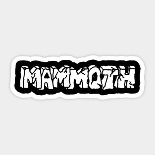 Mammoth - Original VH Band Logo Sticker